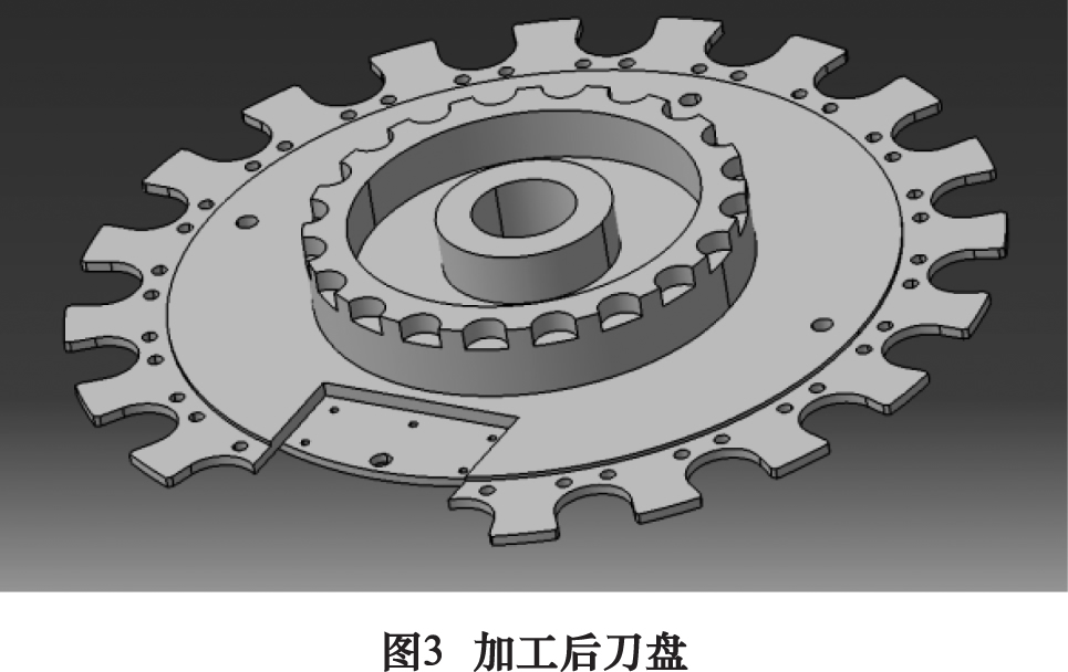 斗笠式刀庫(kù)中裝刀盤的修復(fù)方法